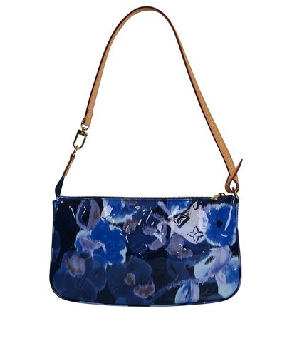 Monogram Vernis Ikat Pochette, front view